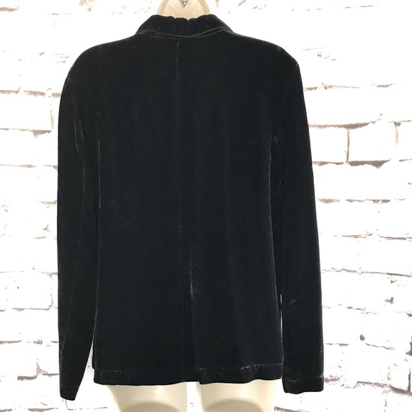 JOHN PAUL RICHARD M Uniform Vintage Black Velvet Blazer  Jacket Size Medium - Picture 5 of 16